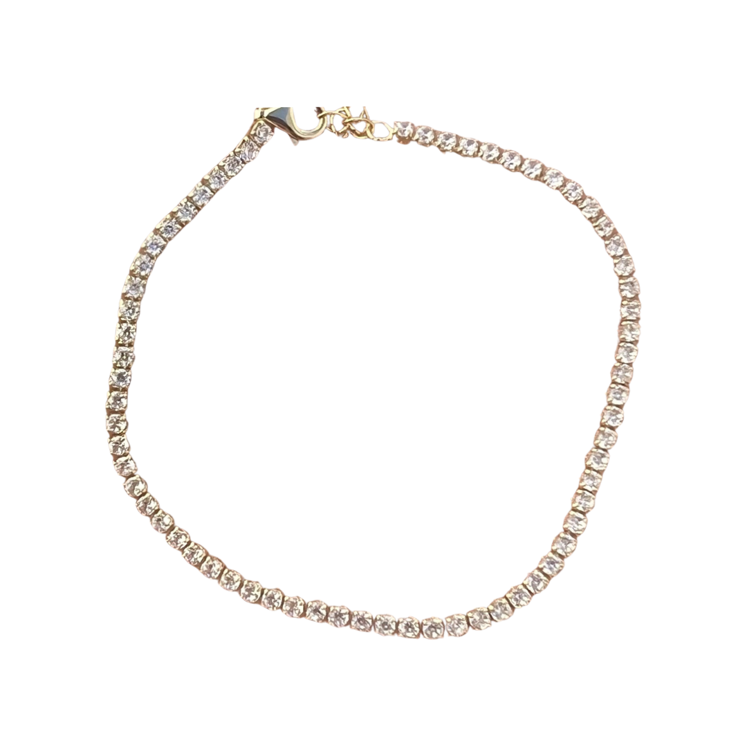 Thin Tennis Bracelet