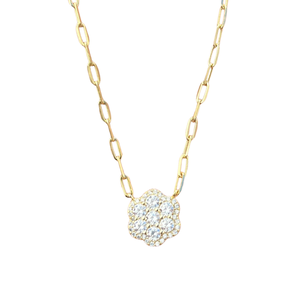 Dainty Gold Flower Necklace