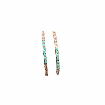 Two Tone Tennis Bracelet