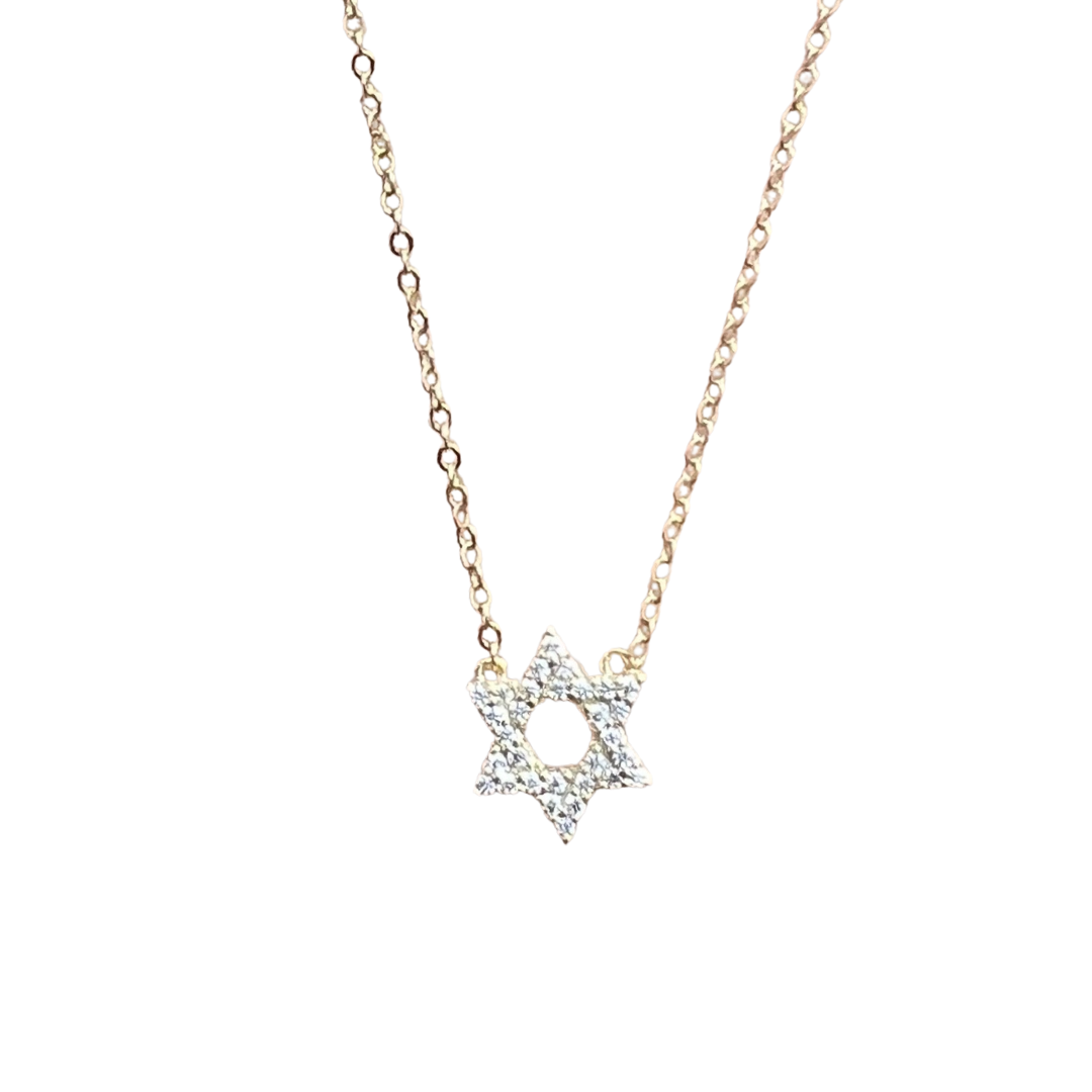 Mini Star Magen David Necklace