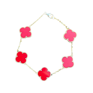 Red Clover Bracelet