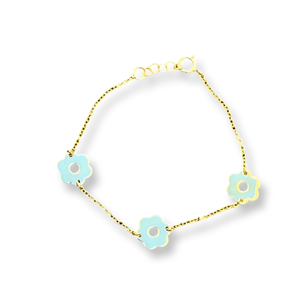 Gold Flower Bracelet