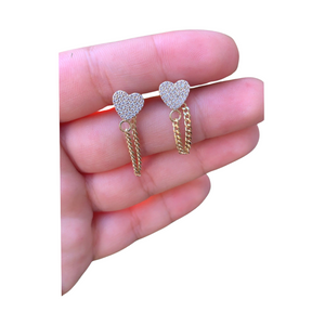 Heart Loop Earring