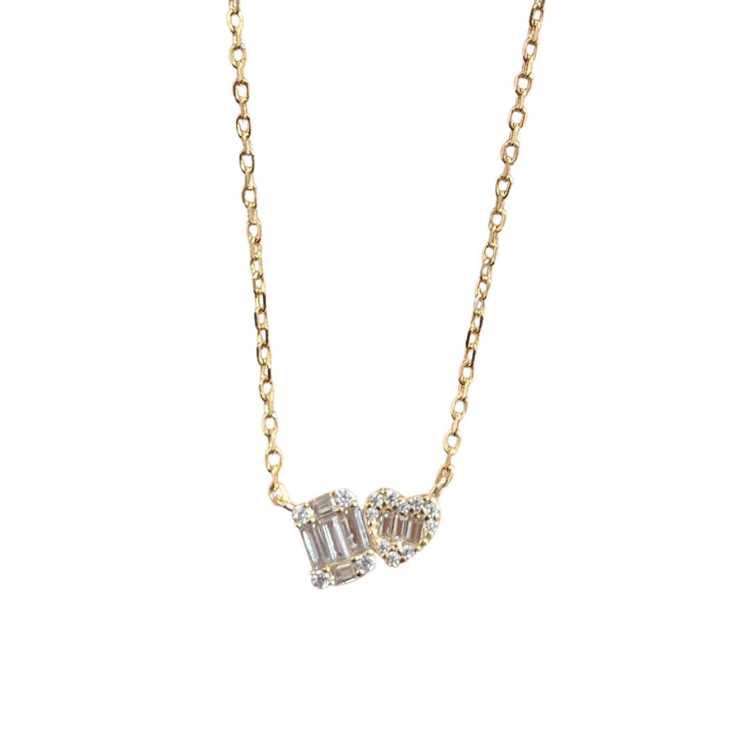 Dainty Multi Shape Necklace