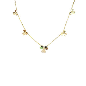 Golden Flower Necklace