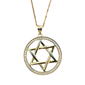 Extra Large Magen David Necklace