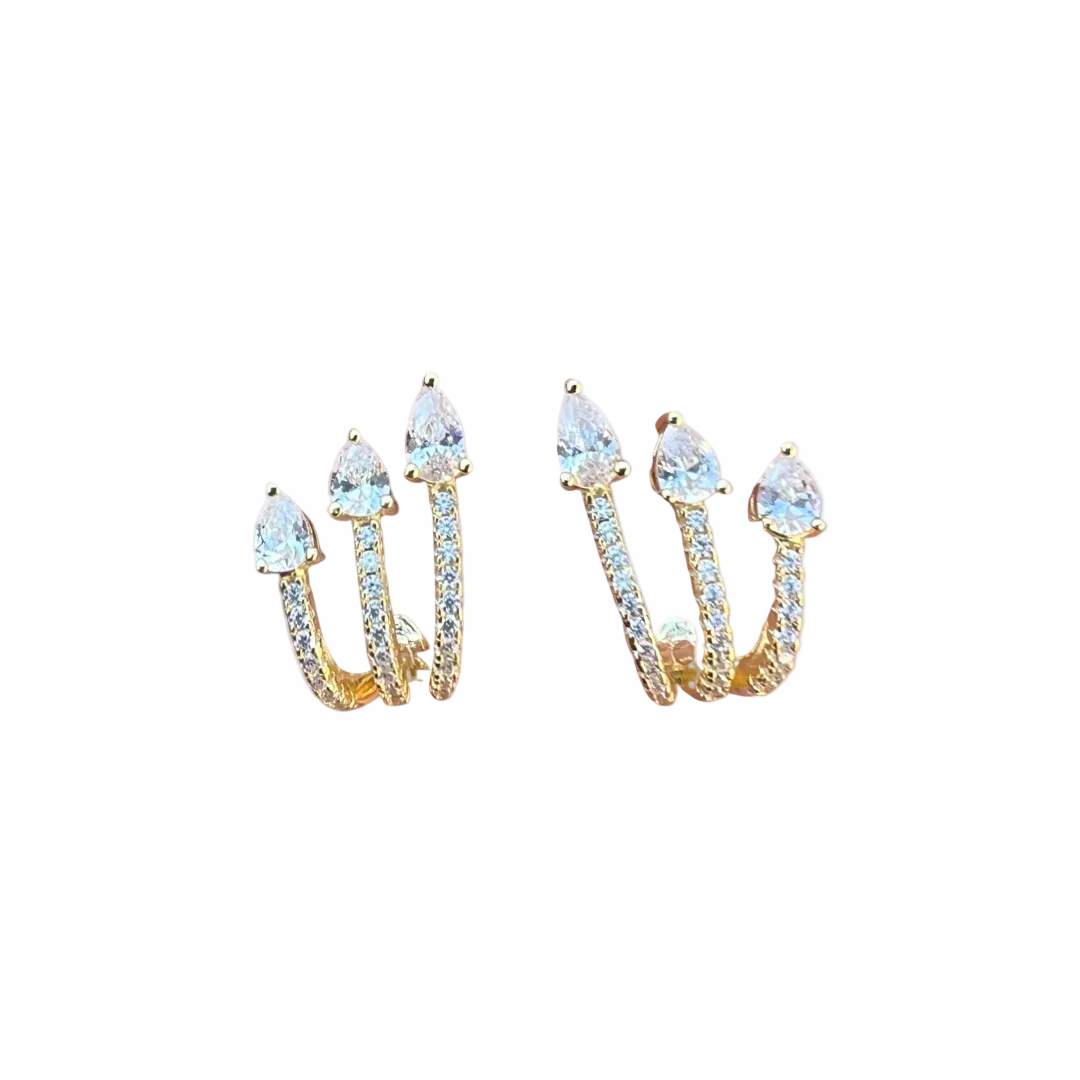 Gold Arrow Cuffs
