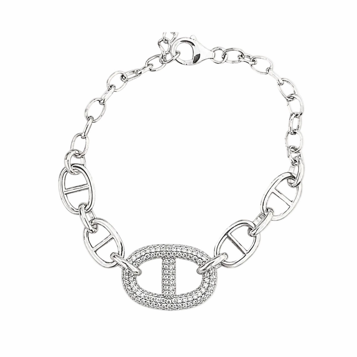 Silver Link Bracelet